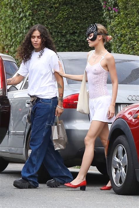 Lily Rose Depp Mini Skirt See Through Top Hot Celebs Home