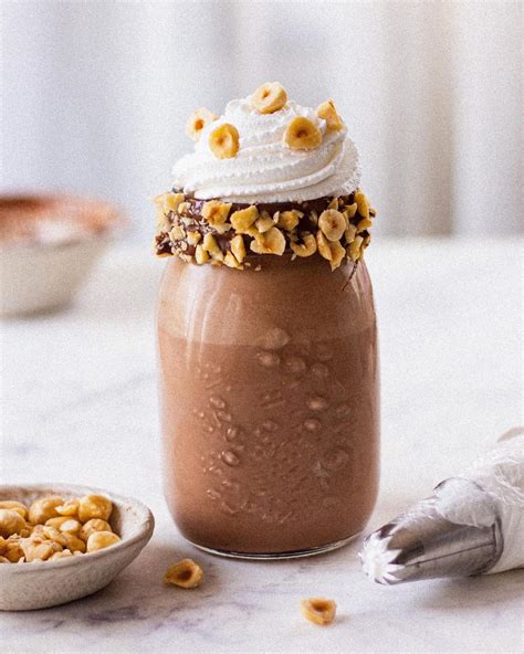 Easy Nutella Milkshake Recipe Bake With Shivesh