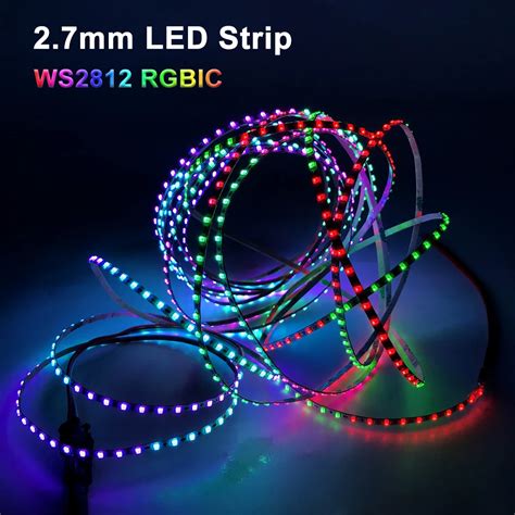 Mm Ultra Narrow Led Strip Ws B Individually Addressable Rgbic