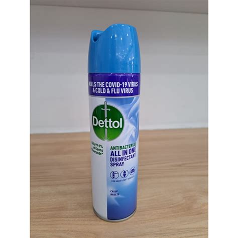 Dettol Antibacterial Disinfectant Spray Crisp Breeze Ml Shopee