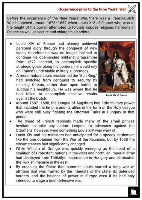 Nine Years' War | Origins, Empires involved, Impact, Facts & Worksheets