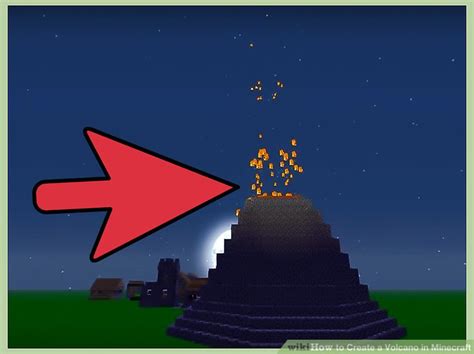 How To Create A Volcano In Minecraft 13 Steps With Pictures