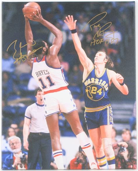 Lot Detail S Rick Barry Elvin Hayes Warriors Bullets Signed