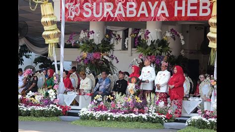 Resepsi Hari Jadi Kota Surabaya Ke 730 YouTube