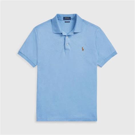 Polo Ralph Lauren Slim Fit Soft Cotton Polo Blue