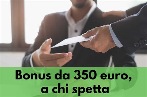 Bonus 350 Euro Previsto Per Ottobre Inaspettato A Chi Spetta