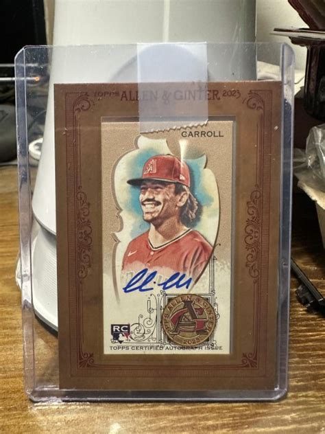 Mlb Corbin Carroll Topps Allen Ginter Rc