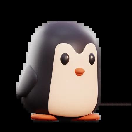 Penguin 3D Illustration download in PNG, OBJ or Blend format