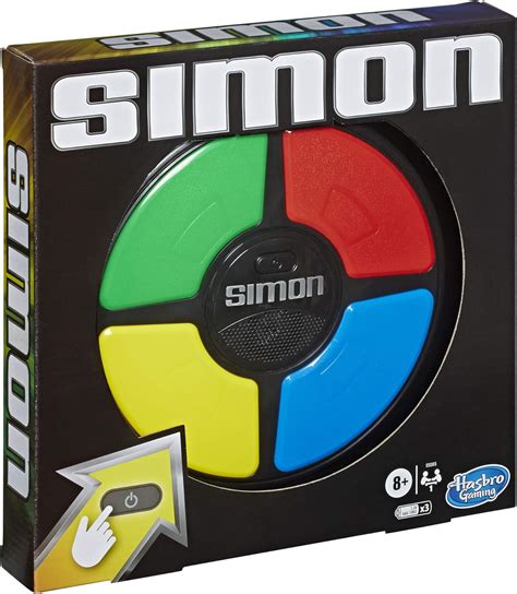 Hasbro Gaming Simon Game; Electronic Memory Game for Children Aged 8 ...