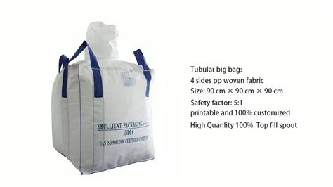 Egp 500kg Pp Big Jumbo Bag Construction Waste Packing Fibc Bulk Bags