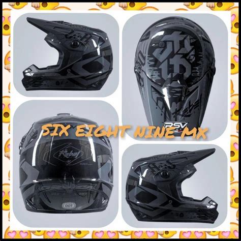 Jual Helm Rsv Orca Supermoto Atau Helm Motocross Rsv Orca Shopee