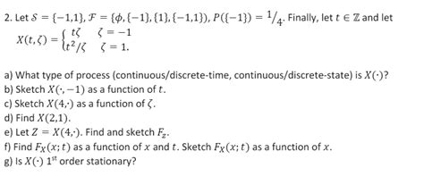 Solved 2 Let S −11 F ϕ −1 1 −11 P −1 14