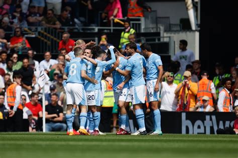 Gvardiol brace sinks Fulham as Man City go top of Premier League