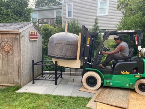 New Vesuvio Installation in Rhode Island - Forno Bravo. Authentic Wood ...