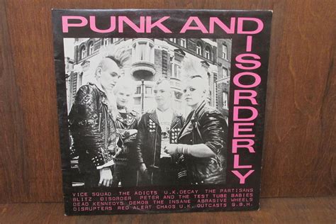 Punk And Disorderly Various Artists Vintage Vinyl Record Vinyl Records Music Vintage Vinyl