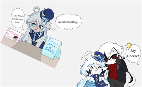 A little Idol au comic with Arlecchino and Furina :D : r/ArlecchinoMains