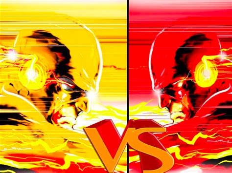 Flash vs Reverse Flash Wallpaper - WallpaperSafari