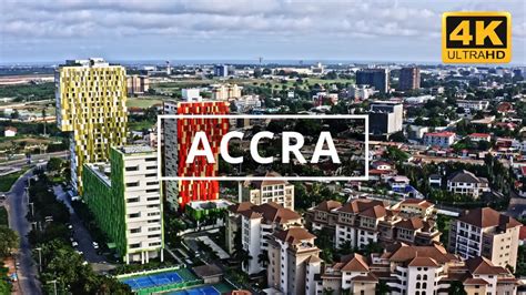 Accra Ghana 🇬🇭 4k Drone Footage Youtube