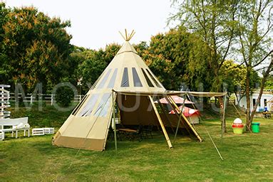 Tipi Tent Design - MORE TENT Glamping Tent