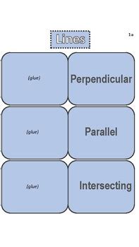 Geometry Lines Foldable Notes By Alexandra Shunk Tpt