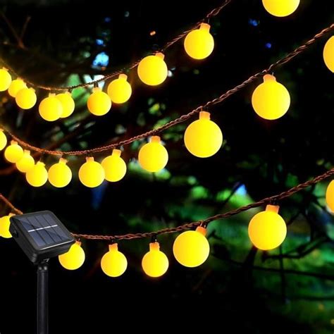 Guirlande Lumineuse Exterieur Solaire Universal Genie 12M 100 Leds