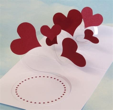 3d Heart Pop Up Card Template Pdf