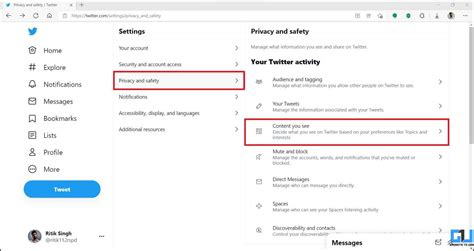 2 Ways To Turn Off Sensitive Content Warning On Twitter Mobile And Web