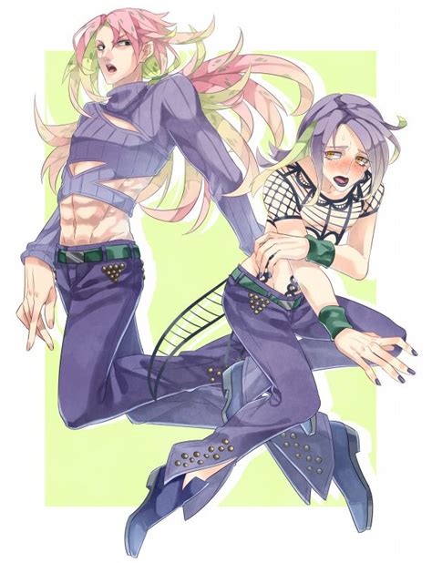 Doppio X Diavolo Outfit Swap Pixiv 28 Vento Aureo Jojo Bizzare