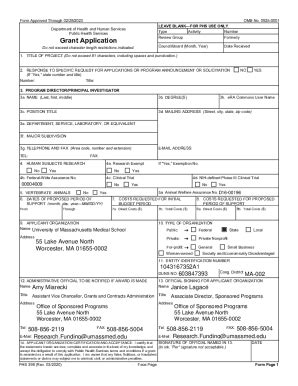 Fillable Online Form Nih Phs Fill Online Printable