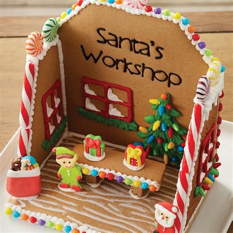 Santa S Workshop Gingerbread Scene 1 Recipe Gingerbread