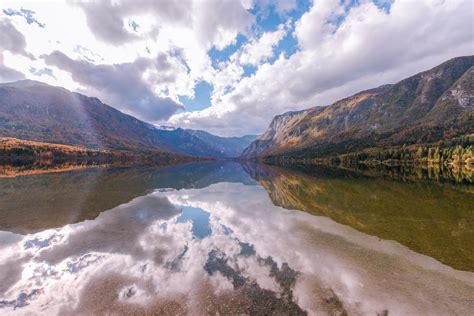 Free Images Nature Horizon Cloud Sky Lake River Valley