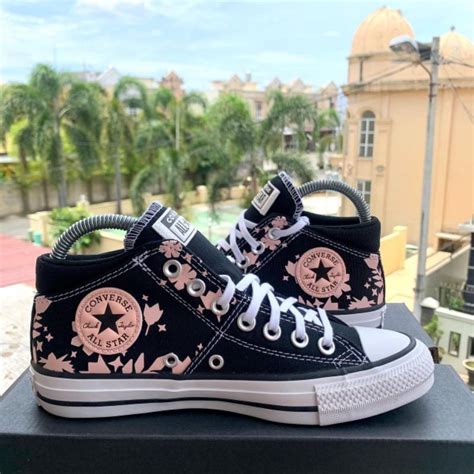 Jual Sepatu Converse Original 100 Terbaru Converse Cs Mid Flower Hi