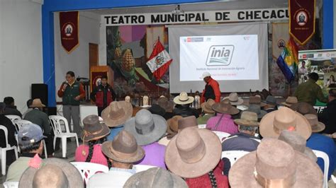 Cusco Inia Capacita A Productores De Canchis En Mejoramiento De