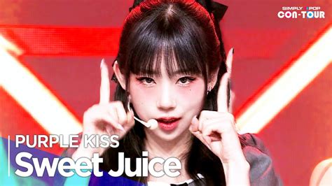 Simply K Pop Con Tour Purple Kiss Sweet Juice Ep