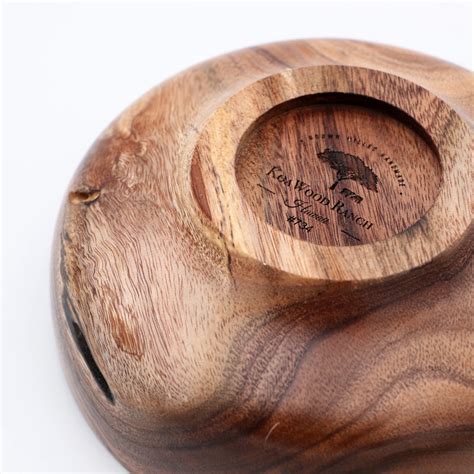 Hawaiian Koa Wood Bowl Medium Koawood Ranch