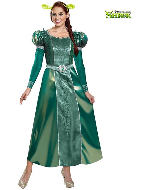 Shrek Fiona Deluxe Women S Costume Fiona Costume Costumes For Women Dresses