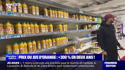 Le Prix Du Jus D Orange Explose Cause D Une S Cheresse Sans Pr C Dent