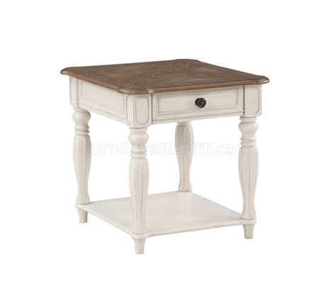 Florian Coffee Table 3pc Set Lv01662 In Antique White By Acme