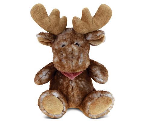 Brownish Sitting Moose Super Soft Plush Cota Global