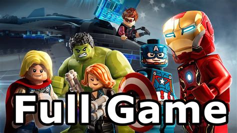 Lego Marvel S Avengers Full Game Walkthrough No Commentary YouTube