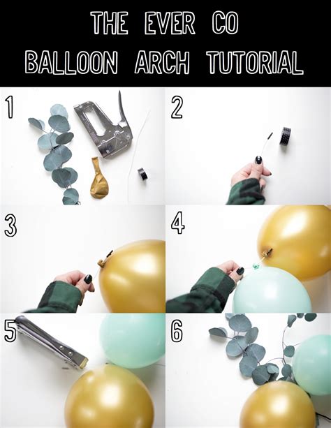 BALLOON ARCH DIY TUTORIAL — The Ever Co