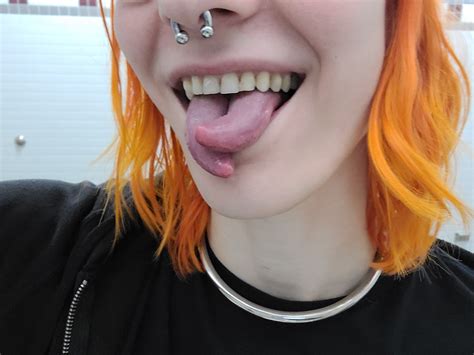 Healed Tongue Split Day 10 😋 R Bodymods