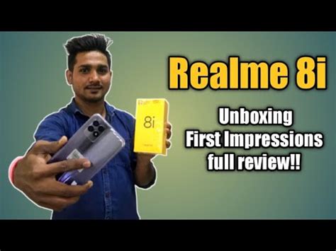 Realme 8i Unboxing And First Impressions MediaTek Helio G96 120Hz