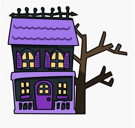 Haunted House Clipart - Clip Art , Free Transparent Clipart - ClipartKey