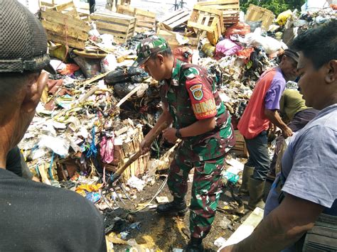 Penumpukan Sampah Di Tps Pasar Pola Cijerah Mulai Dibersihkan Gentanews