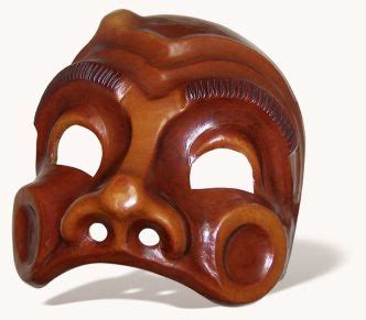 Commedia dell'Arte: Harlequin mask | history | primitive mask