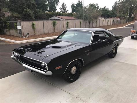 1970 Dodge Challenger RT Black