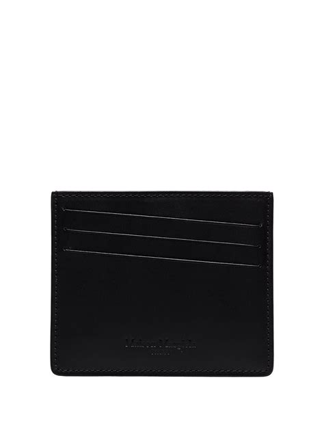 Shop Maison Margiela Four Stitch Leather Cardholder With Express