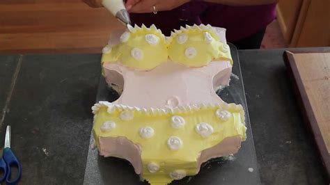 Bikini Cake Cake Decorating Buttercream YouTube