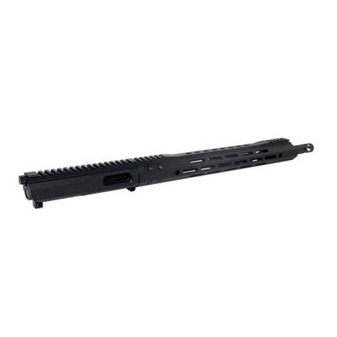 300 Blackout Ar 15 Side Charging Upper Assembly 16 Stainless And Black Nitride Fluted Heavy